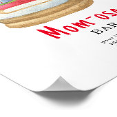 Santa slee - mom-osa bar poster (Hoek)