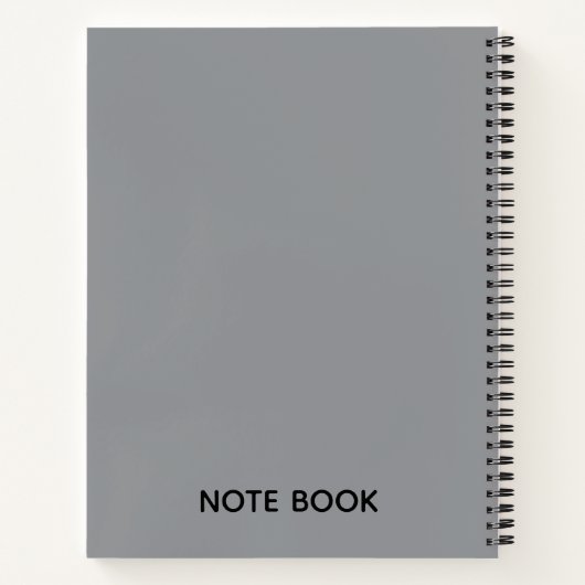 Santa Sleigh Christmas Winter Notebook Notitieboek (Achterkant)