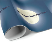 Santa, Sleigh en F-16 Jets militaire kerst Cadeaupapier (Rol Hoek)