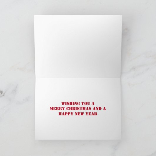 Santa, Sleigh en F-16 Jets militaire kerst Feestdagen Kaart (Binnen)