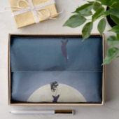 Santa, Sleigh en F-16 Jets militaire kerst Tissuepapier (Geschenk)