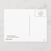 SANTA, SLEIGH EN REINDEER, VAN SHARON SHARPE FEESTDAGENKAART (Achterkant)