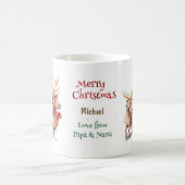 Santa Sleigh en rendieren Kinder Koffiemok (Center)