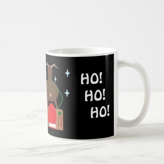 SANTA SLEIGH & REINDEER CHRISTMAS MOK (Rechts)
