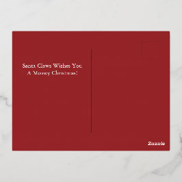 Santa Sleigh with Flying Cats Christmas Postcard Folie Feestdagen Briefkaart