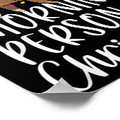 Santa Sloth I'm Only A Morning Person On Christmas Poster (Hoek)