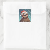 Santa Sloth, Stickers (Tas)