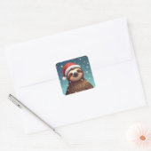 Santa Sloth, Stickers (Envelop)