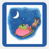 Santa Small Sticker (Voorkant)