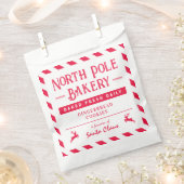 Santa Snack Gepersonaliseerde Kerstfeest Favoriete Bedankzakje (Geknipt)