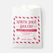 Santa Snack Gepersonaliseerde Kerstfeest Favoriete Bedankzakje (Voorkant)