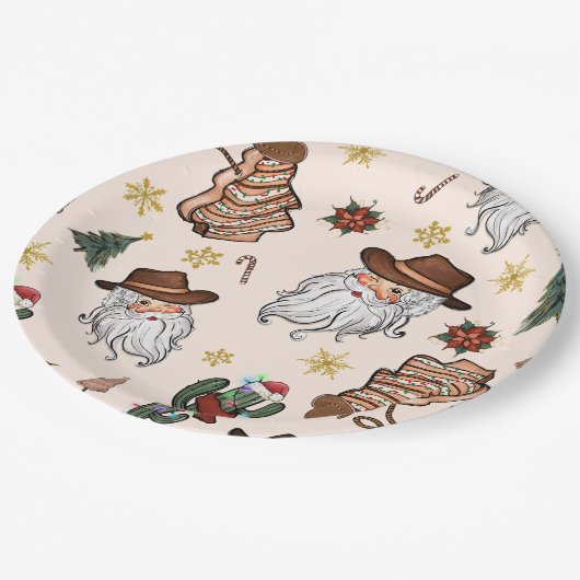 Santa Snacks Paper bord (Gekanteld)