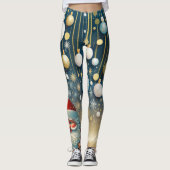 Santa sneaking leggings (Voorkant)