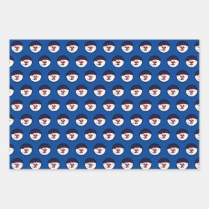 Santa Sniper  Inpakpapier Vel