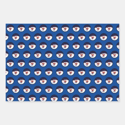 Santa Sniper  Inpakpapier Vel (Voorkant)