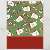 Santa Snoep, Santa Claus Entertainer Adverteren Flyer (Achterkant)