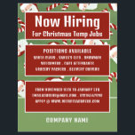 Santa Snoep, Seizoensgebonden Recruitment Adverter Flyer<br><div class="desc">Santa Snoep,  seizoensgebonden rekrutering Adverteren flyers door de Visitekaartje Store.</div>