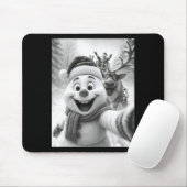 Santa Snowman Reindeer Taking A Selfie Photo Chris Muismat (Met muis)