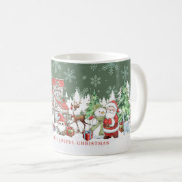 Santa Snowman Rudolph Cat Mok