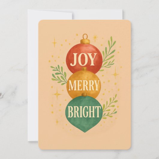 Santa & Snowman Winter Scene – Festive Holiday Kaart (Voorkant)