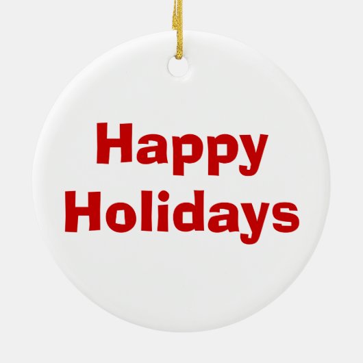 Santa Sock Monkey Ornament (Achterkant)