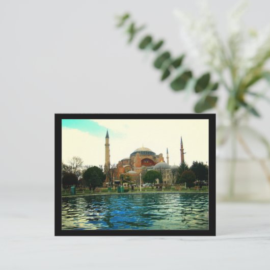 Santa Sofia Briefkaart (Staand voorkant)