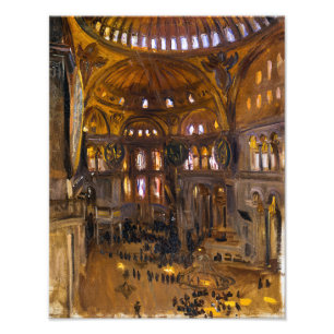 Santa Sofia   John Singer Sargent   Foto Afdruk