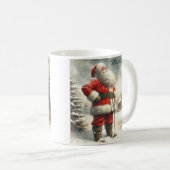 Santa Solitude Coffee Mok (Voorkant rechts)