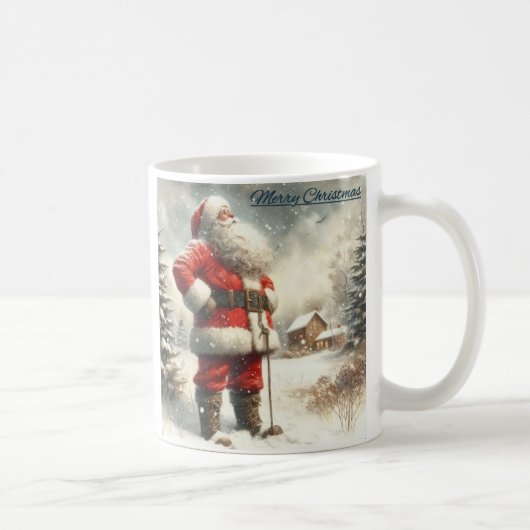 Santa Solitude Coffee Mok (Rechts)