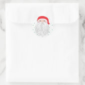 Santa Sparkle Sticker (Tas)