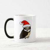 Santa Spectacled Owl Magische Mok (Links)