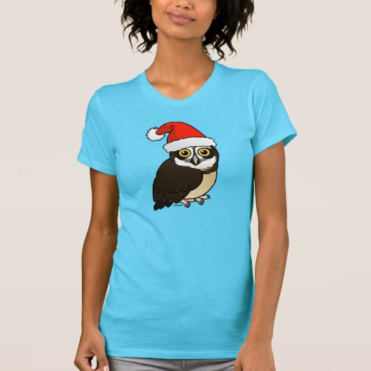 Santa Spectacled Owl T-shirt (Voorkant)