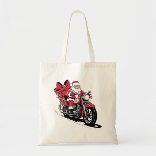 Santa Speed Tote Bag (Voorkant)