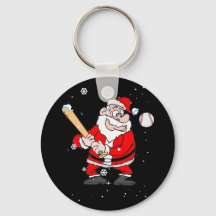 Santa Speel Baseball Pajama Shirt Baseball