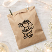 Santa Speelgoed Sack kerstfeestdag voor de kerstva Bedankzakje (Geknipt)