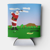 Santa Spelen Golf Blikjeskoeler (Voorkant)