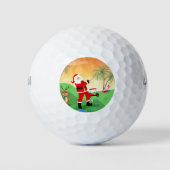 Santa spelen uit water gevaar in Florida Golf Golfballen (Voorkant)