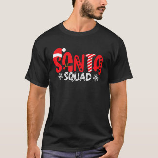 Santa Squad 2022 Familie die Kerstmis aanpast T-shirt
