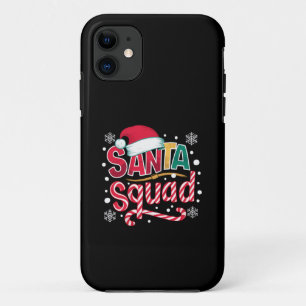 Santa Squad Kerstploeg Familie Matching Santa Bema Case-Mate iPhone Case