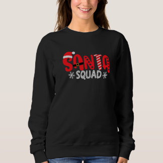 Santa Squad Kerstploeg Familie Matching Santa Trui