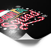 Santa Squad Xmas Squad Familie Bijpassende Santa C Foto Afdruk (Hoek)