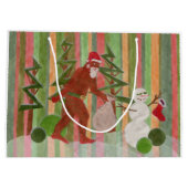 Santa Squatch Groot Cadeauzakje (Achterkant)