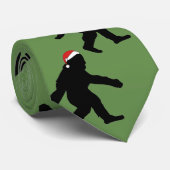 Santa Squatch Necktie Stropdas (Opgerold)