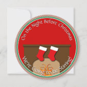 Santa Squirrel is Jolly · Feestdag Kaart (Voorkant)