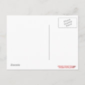 Santa Squirrel Merry Christmas Briefkaart (Achterkant)