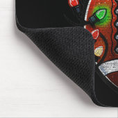 Santa Srts Design For Men Boys Football Player Chr Muismat (Hoek)