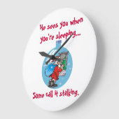 Santa Stalker Joke Grote Klok (Hoek)