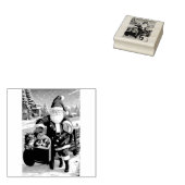 Santa Stamp Pad Rubberstempel (Gestempeld)