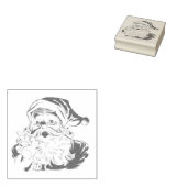  Santa Stamp Rubberstempel (Gestempeld)