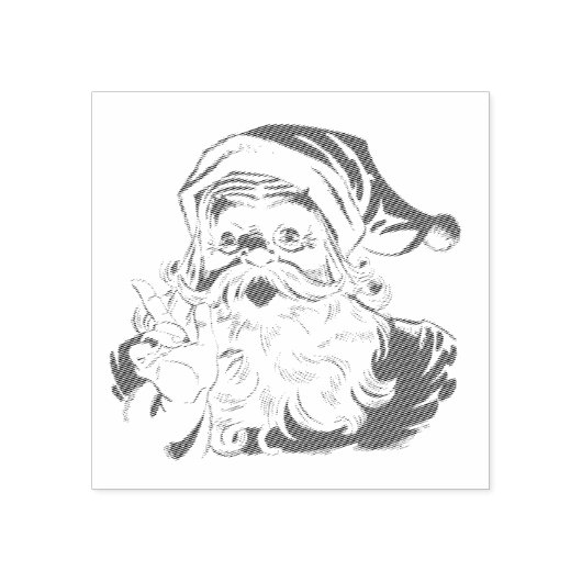  Santa Stamp Rubberstempel (Afrduk)